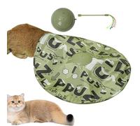 Automatic Cat Toy - 4 Modes Exercise Electric Cat Toy for Bored Indoor Adult Cats,Voice-Activated Sensor Interactive Exercise Cat Toys, Rechargeable, for Indoor Cats and Exercise