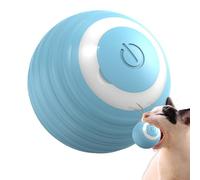 Automatic Cat Toy Ball,Electric Ball Pet Cat Interactive Toy | Smart Cat Teething Ball Reduces Kitten Boredom for Small Medium and Large Cats for Garden