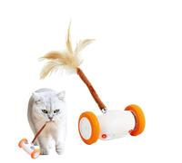 Automatic Cat Toy,Electric Smart with Lights Tail | Self-Play Automatic Moving Cat Toys | for Kitten Indoor Enrichment Boredom Relief Stimulation Play