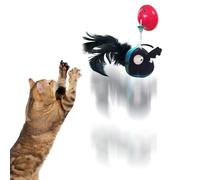 Automatic Cat Toy | Indoor Toys for Cats with Sizzling Sound, Meowing Accessory Activated by to Combat Boredom by Play