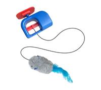 Automatic Cat Toy - Interactive Electric Teaser Wand, Elastic Lanyard Play Device | Activated Training Kit, Engaging Indoor for Exercise Companion Bedroom Daily