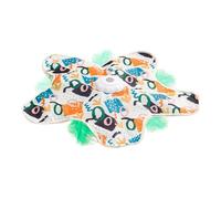 Automatic Cat Toy Mat - 3 Modes Touch Activated Spin Mat - Star Shape Cat Interactive Toys,for Bored Relief Exercise Indoor Home Play Pets