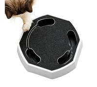 Automatic Cat Toy Mice Teaser Exercise Game | Rechargeable Stimulating Cat Toys for Play Area Alone Time Apartment Home Bedroom Kitchen