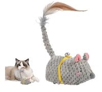 Automatic Cat Toy - Motion Activated Mobile Mouse Interactive Animal Toy Rechargeable Pet Entertainment Device Hunting & Chasing Game | Enri