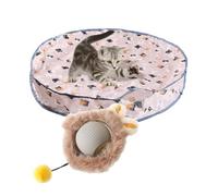 Automatic Cat Toy,with Rolling Ball Stimulating Cat Toys - Quiet Automatic Rechargeable Oxford Hunting Cover for Exercise Training Hunt Play Entertain Christmas Birthday
