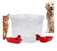 Automatic Cat Water Dispenser - 3L Large Capacity Pet Waterer | No Electricity Required Auto Feeding Station For Cats, Dogs & Poultry | 3-Liter Dog Water Bowl Fountain For Home, Office & Trave