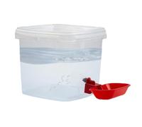Automatic Cat Water Dispenser - 3L Large Capacity Pet Waterer | No Electricity Required Auto Feeding Station For Cats, Dogs & Poultry | 3-Liter Dog Water Bowl Fountain For Home, Office & Trave
