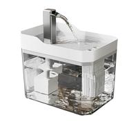 Automatic Cat Water Fountain - 1.5L Intelligent Sensing Waterer, Easy to Clean | Indoor Pet Water Feeder for Cats and Small Dogs, Home, Dorm, Office, Apartment, Bedroom, Living Room, Travel Use