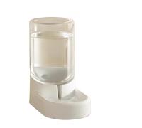 Automatic Cat Water Fountain Feeder Combo, 3L Capacity, Suitable for Multiple Cats, Ultra Quiet & Easy to Clean (Simple White,Drinking fountain)