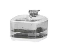 Automatic Cats Water Fountain Continuous Circulations Filtrations Systems Quiet USB Power Dispenser for Pet Fountain