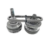 Automatic Cearbox Assembly Automatic Transmission Pulley Assembly With Belt Chain for HONDA 5T0 Gearbox