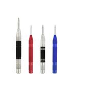 Automatic Center Punch 1pc Automatic Center Punch Automatic Kerner Metal Drill Adjustable Spring Loaded Marker Hand Tools Sets(128mm Yellow)