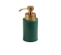 Automatic Ceramic Soap Dispenser, Elegant Design for Shower Gel and Hand Soap, One-Touch Dispensing for Shampoo and Mouthwash in Bathroom.