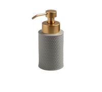 Automatic Ceramic Soap Dispenser, Elegant Design for Shower Gel and Hand Soap, One-Touch Dispensing for Shampoo and Mouthwash in Bathroom.