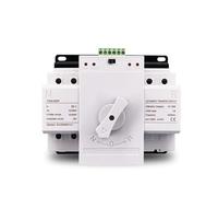 Automatic Changeover Toggle Switch 2 input 1 outpout 2P 63A 230V 50/60Hz MCB type Dual Power Automatic transfer switch ATS