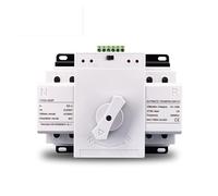 Automatic Changeover Toggle Switch ATS 2P 63A 230V MCB type Dual Power Automatic transfer switch TOQ3-2P/63(2 INPUT 1 OUTPUT)