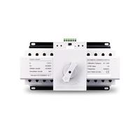 Automatic Changeover Toggle Switch ATS 4P 125A 3 phase 4 wire 230V MCB type Dual Power Automatic transfer switch TOQ3-4P/125 PV city power Generator