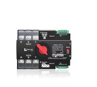 Automatic Changeover Toggle Switch Din Rail smart ATS timer 230V Dual Power Automatic Transfer Selector Switch Uninterrupted 3P 63A 100A 125A(63A)