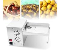 Automatic Chestnut Shelling Machine, Electric Chestnut Cracker, High Efficiency Nut Opener for Various Chestnut Sizes, Easy to Use and Clean