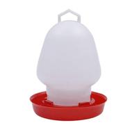 Automatic Chick Waterer Hanging Chicken Water Feeder Poultry Drinker 1.5L 3L 8L Watering Supplies Bird Feeder Hangers For Outside Trees