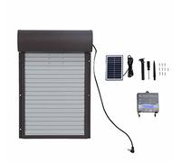 Automatic Chicken Coop Chicken Coop with Run Electric Chicken Coop Solar Powered Hens Door Winter Resistant LCD Display with Timer for Chickens Ducks Poultry