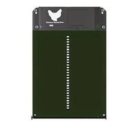 Automatic Chicken Coop Door Light Sensing Auto Opener Chickens Supplies Battery Powered Safe Reliable(Green)