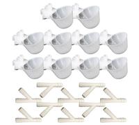 Automatic Chicken Drinking Cup, Leak-Proof Poultry Drinker, Standard Size, for Chickens, Ducklings, Goose Chicks, Birds, Rabbits, Household, Pasture Keeping, Animal Water Cup, Feeding Station