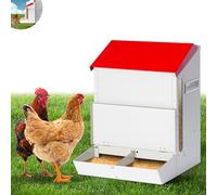 Automatic Chicken Feeder for Poultry, Feed Dispenser
