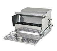 Automatic Chicken Feeder Galvanized Steel Poultry Feeders 11.5Kg
