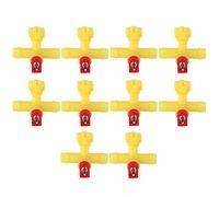 Automatic Chicken Feeder Nipples for Poultry, 10pcs Pack, Plastic and Metal Durable Material - Anti - Leak Water Dispenser, Easy Installation, Suitable for Chicken Ducks Quail