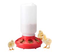Automatic Chicken Feeder | No Waste Quail Feeder - Portable Feeding Equipment Duck Food Container, Cockatiel Coop Accessories for Poultry House