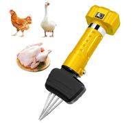 Automatic Chicken Plucker, High-Powered Cordless Poultry Plucking Machine, Adjustable Cone Head, Detachable for Chickens, Turkeys, and Ducks