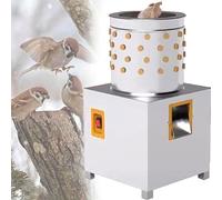 Automatic Chicken Plucker Machine, 95 Epilating Blades, Wide Epilation Opening, 1440 RPM Motor Speed for Chicken, Poultry, Duck