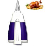 Automatic Chicken Plucker, Portable Handheld Feather Plucking Machine with Lighting Unit, Durable Three-axis Spiral Design for Home Use, Ideal for Thanksgiving Day