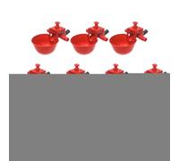 Automatic Chicken Water Cup, Poultry Water Cups Chicken Drinker, Solid Adjustable Drinker Food Feeder for Backyard Chick Turkey Brooder Bunny Farm Duck Outdoor