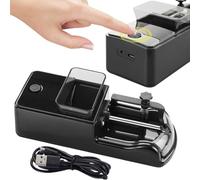 Automatic Cigarette Rolling Machine 8mm and 6.5mm Electric Roller with Storage Tray for Easy Precise Cigarette Making