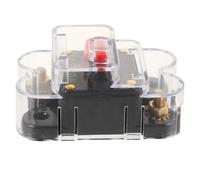 Automatic Circuit Breaker 200a Black Plastic Metal Protector for Yacht Rv | Circuit Protection, Automatic Restore, Short Circuit Protection, Easy Installation, Compact Black Build
