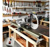 Automatic Circular Saw Guide Rail, 1.5/2/2.5/3 m Concrete Ring Saw Track with Remote Control, Depth Adjustable, Auto-Walking Aluminium Linear Guide Rail for Concrete, Steel Bars(1.5m/4.9ft)