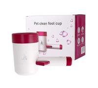 Automatic Cleaner for Dogs - Cup of Washer for Silicone Skin, 360 Degree Rotation Pieal Portals for Kitchen and Cats to Cut Yourself Size
