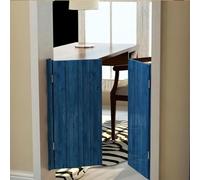 Automatic Closing Interior Swing Door with Rustic Style for Bathroom and Kitchen