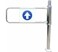 Automatic Closing Security Entrance Gate for Supermarkets, One-Way Store Door, Pedestrian Access Portal for Warehouses, Libraries, and Panoramic Bars