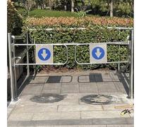 Automatic Closing Warehouse Pedestrian Gate, One-Way Security Entrance for Supermarkets, Metal Walkway Gate, Ideal for Libraries and Warehouses, & Secure Access Solution