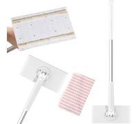 Automatic Cloth Changing Mini Mop, Zero Touch Mini Mop, Portable Push-Pull Handle, 360 Rotating Wet And Dry Mops For Kitchen, Bathroom, House Wall