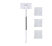 Automatic Cloth Changing Mop, Small Floor Mops Compatible With Face Towels, 360° Rotating Head Flat Dust Mop With Long Handle, Cleaning Tools Kitchen Gadgets 2024 New For Living Room Bedroom Wall