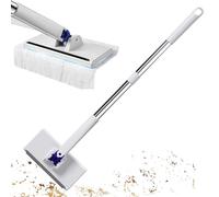 Automatic Cloth Clip - ABS Stainless Steel 107cm, Lazy Floor Cleaner, Household Cleaning Tool | 360-Degree Rotating For Kitchen, By, Window, Bathroom, Toilet, House Walls, Corners