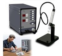 Automatic CNC Spot Welding Machine, Permanent Jewelry Welder, Handheld Welding Machine Portable for Metal, 60hz Permanent Jewelry Welder Kits Weldable Solid Gold, Aluminum, Titanium(220V)