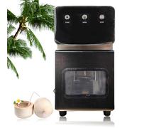 Automatic Coconut Opener Machine, 500W Electric Coconut Opening Machine, 20S Quick Cut/One Click Start/Visual Window, 6/7/8cm Opening Diameter, Commercial Coconut Opener, for Stalls Fruit Shops 7mm