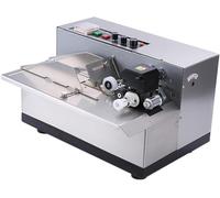 Automatic Coding Machine, Ink Wheel Printer for Production Date Marking, Adjustable Print Thickness, High Speed 300 Times/Min, Widened Design