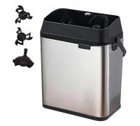 Automatic Coffee Grounds Cleaner, 150W Machine with Scrapers and Brush Head, Cleaning Kit for 51mm & 58mm Portafilters, Efficient Knock Box Cleaning