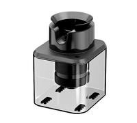 Automatic Coffee Portafilter Cleaner with 3 Arc Brush Heads, Efficient Grounds Removal for Home and Commercial Use